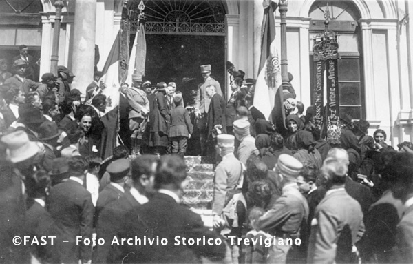 Vittorio Veneto, visita del Principe Umberto